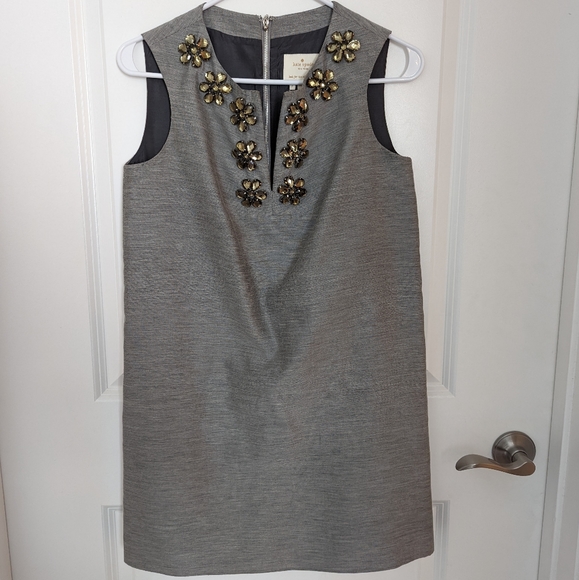 ๐ซ Sold ๐ซ Kate Spade V neck Mini Dress - XS/2 - Picture 4 of 8